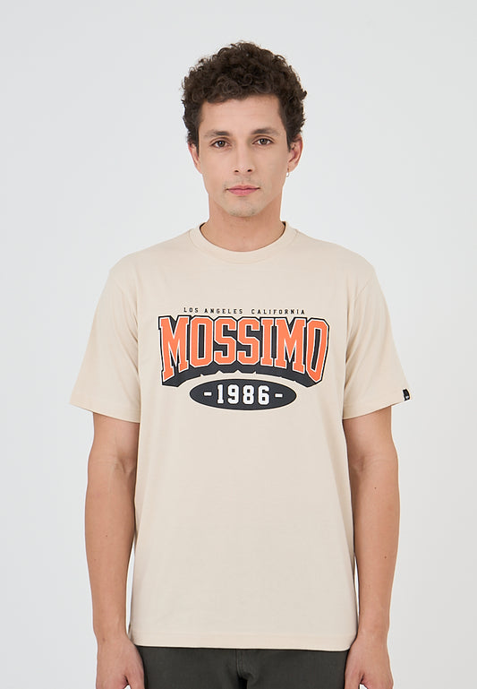 Mossimo Edward Beige Comfort Fit Tee