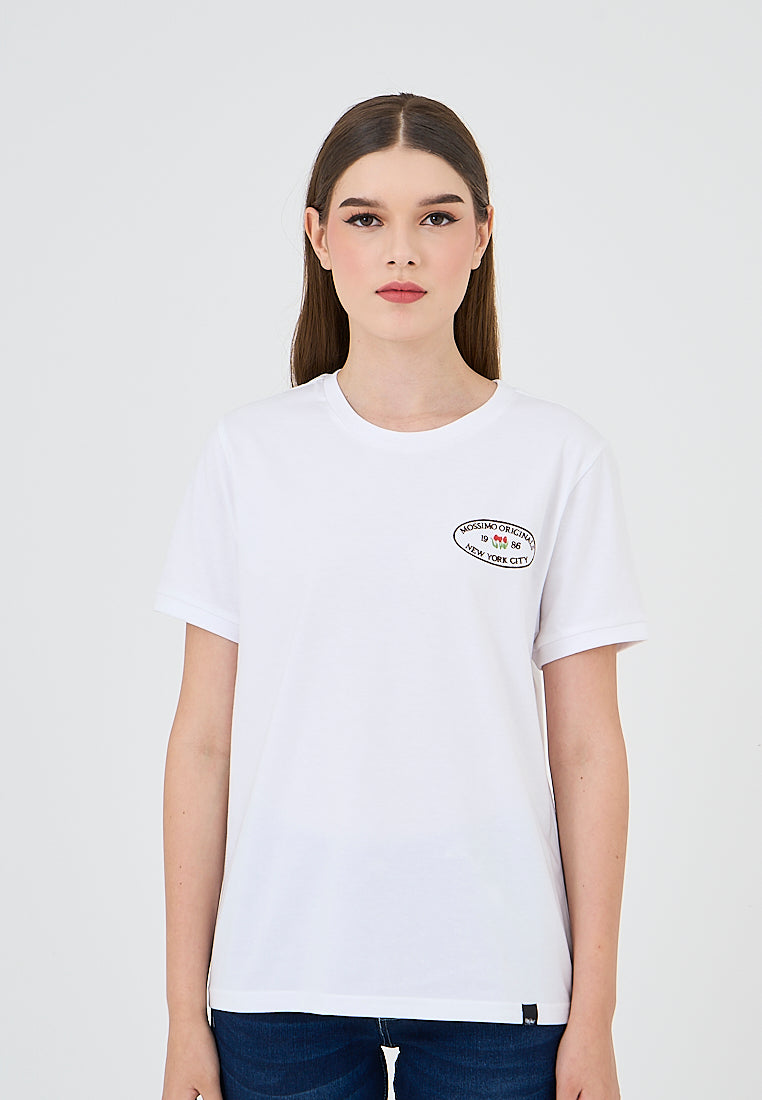 Mossimo Samantha White Classic Fit Tee