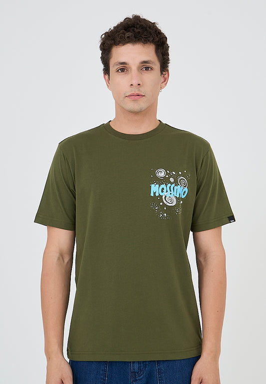 Mossimo Billy Chive Green Comfort Fit Tee