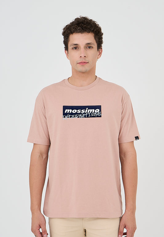 Mossimo Benjie Light Pink Urban Fit Tee