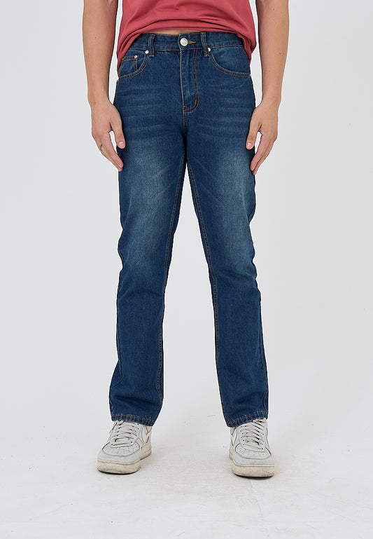 Mossimo Daniel Dark Blue Five Pocket Regular Straight Jeans