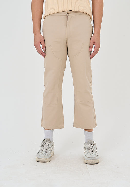 Mossimo Cristoff Beige Bootcut Twill Pants