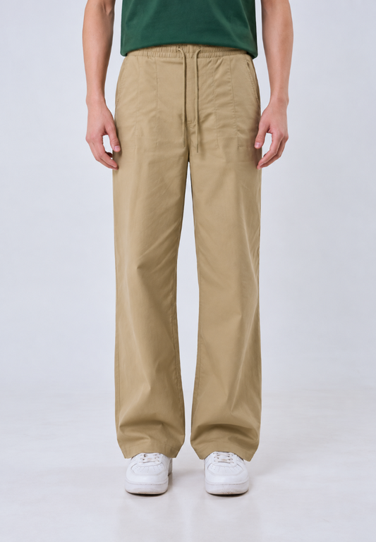 Mossimo Men's Olive Drawstring Baggy Trouser Pants