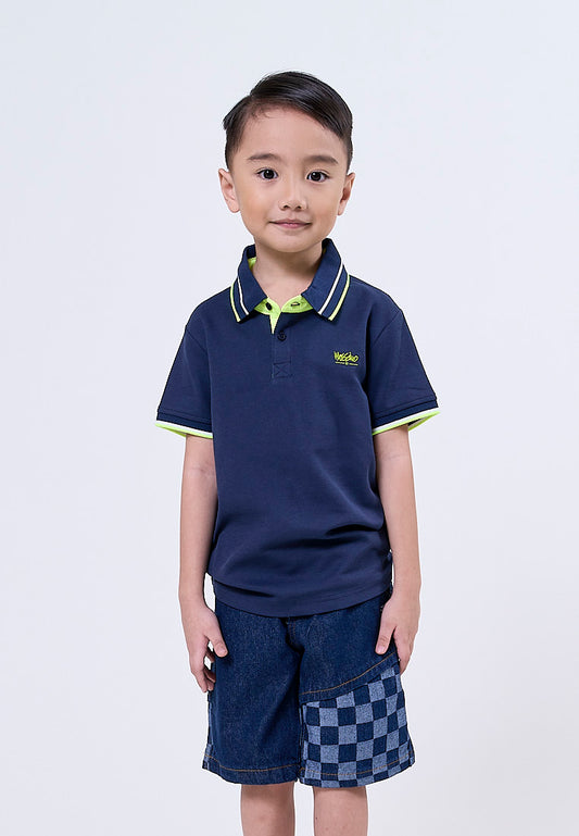 Mossimo Kids Jack Dark Blue Regular Polo Shirt
