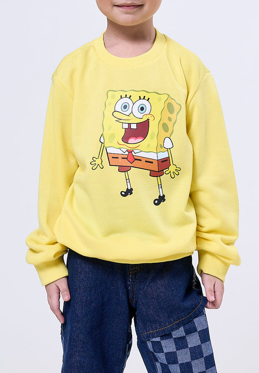 Mossimo Kids Blazing Yellow Spongebob Pullover