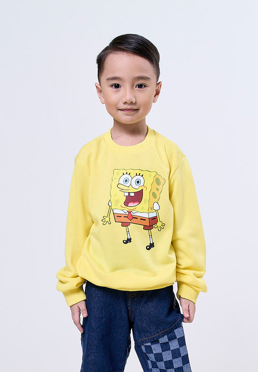 Mossimo Kids Blazing Yellow Spongebob Pullover