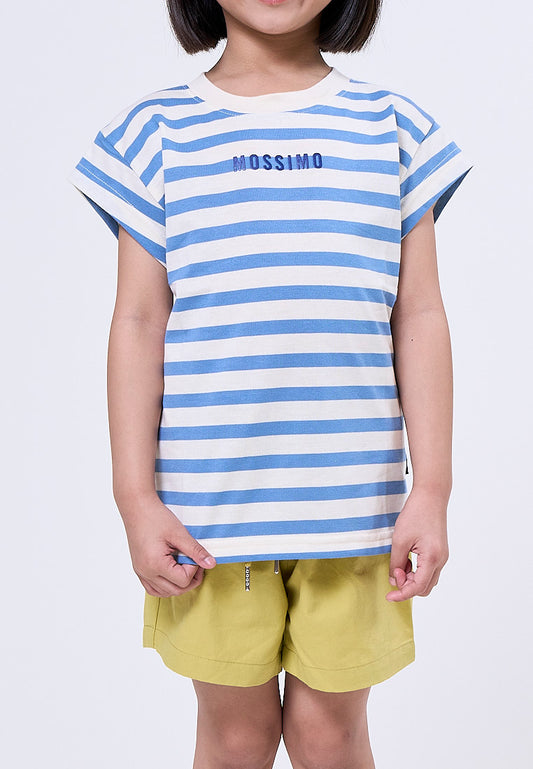 Mossimo Kids Alexandra Blue Striped Tshirt