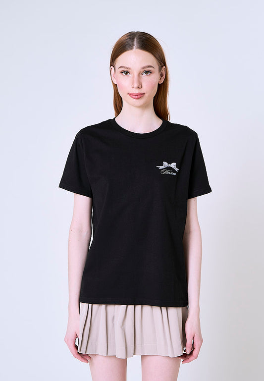 Mossimo Amanda Black Classic Fit Tee