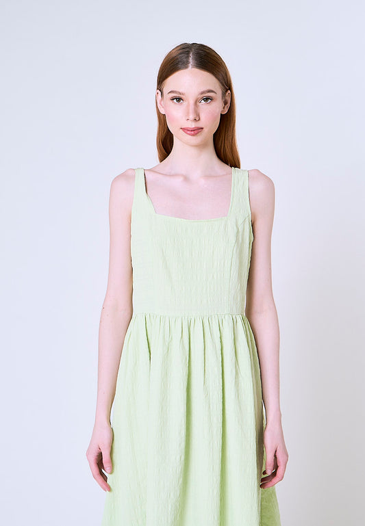 Mossimo Ruby Sage Green Eyelet Midi Dress