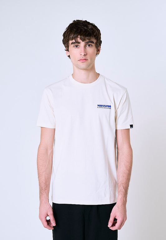 Mossimo Franklin Beige Unisex Tee