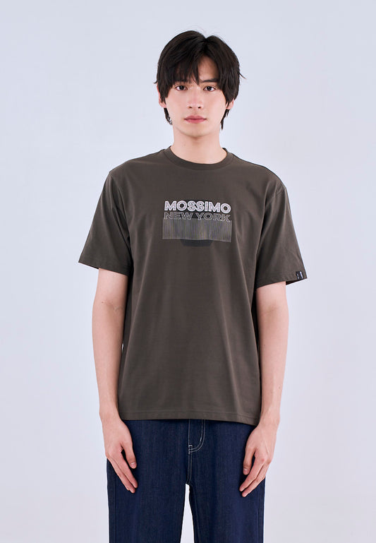 Mossimo Arlo Gray Comfort Fit Tee For Men
