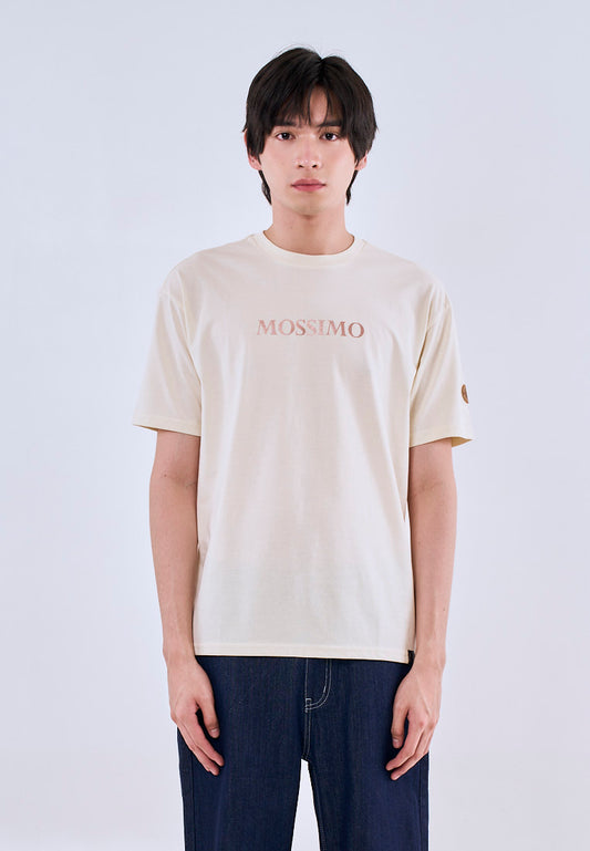 Mossimo Harlan Cream Urban Fit Tee For Men