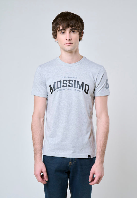 Mossimo River Heather Gray Muscle Fit Tee
