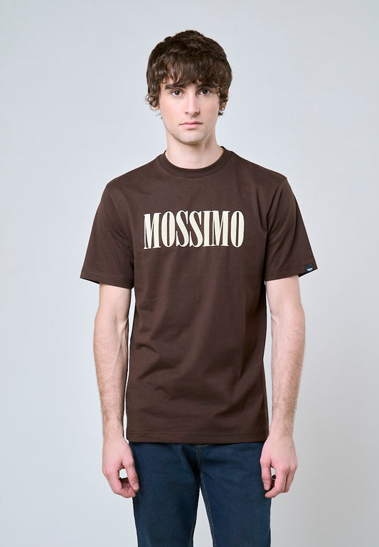 Mossimo Byron Choco Brown Comfort Fit Tee