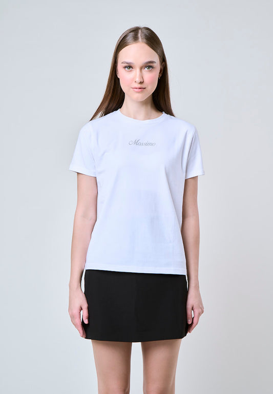 Mossimo Iris White Classic Fit Tee