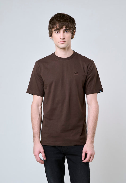 Mossimo Edward Choco Brown Comfort Fit Tee
