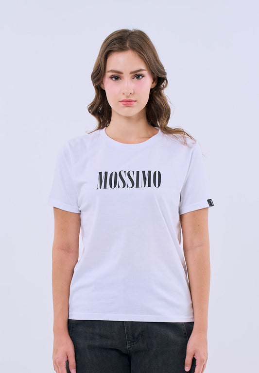 Mossimo Emma White Classic Fit Tee For Women
