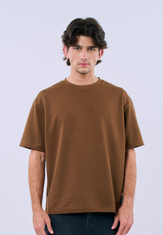 Mossimo Men's Rust Premium Modern Fit Tee with Back Print