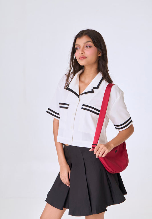 Mossimo Clouie Red Crossbody Bag