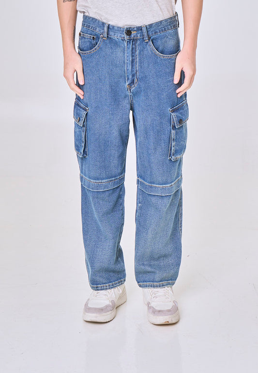 Mossimo Bravyn Dark Denim Cargo Pants