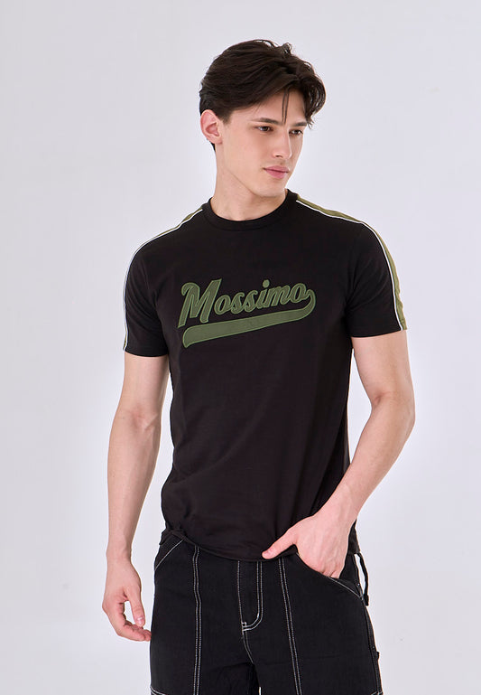 Mossimo Luke Black Classic  Fit Tee