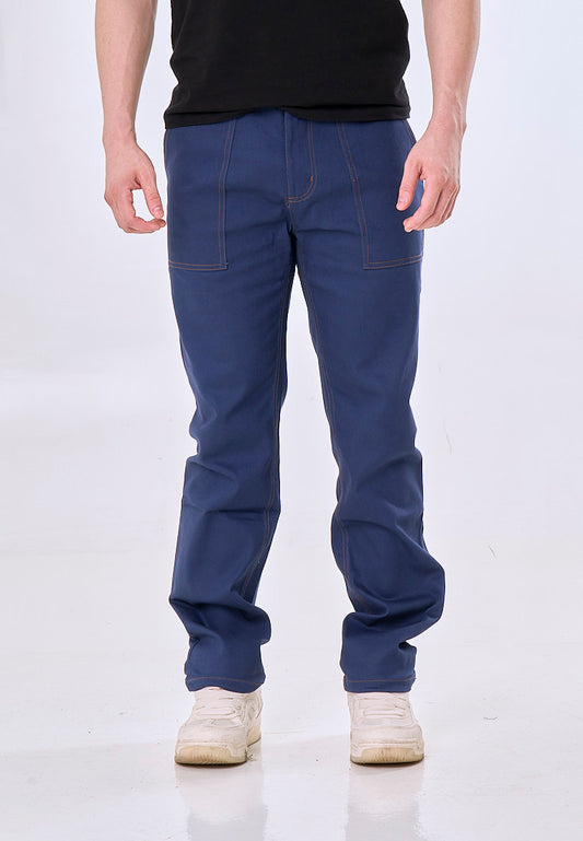 Mossimo Mark Blue Loose Fit Work Pants