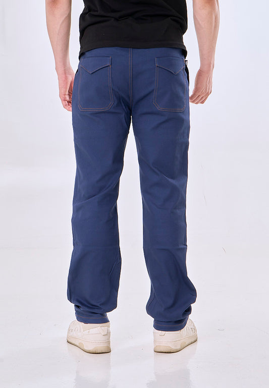 Mossimo Mark Blue Loose Fit Work Pants