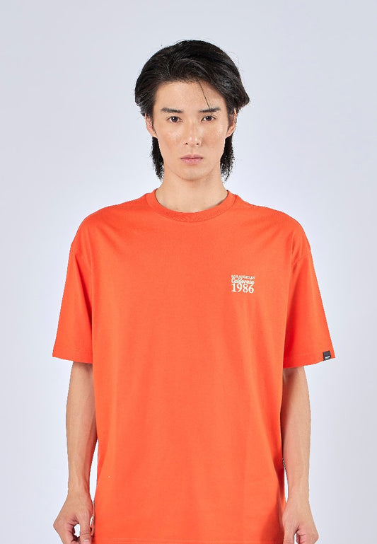 Mossimo Archie Orange Urban Fit Tee