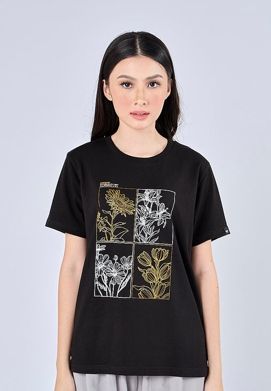 Mossimo Jane Black Classic Fit Tee