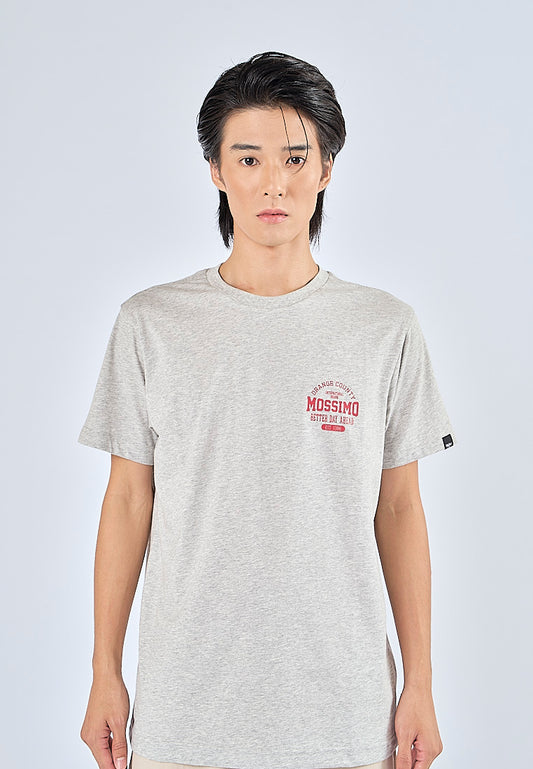 Mossimo Ezekiel Heather Gray Muscle Fit Tee