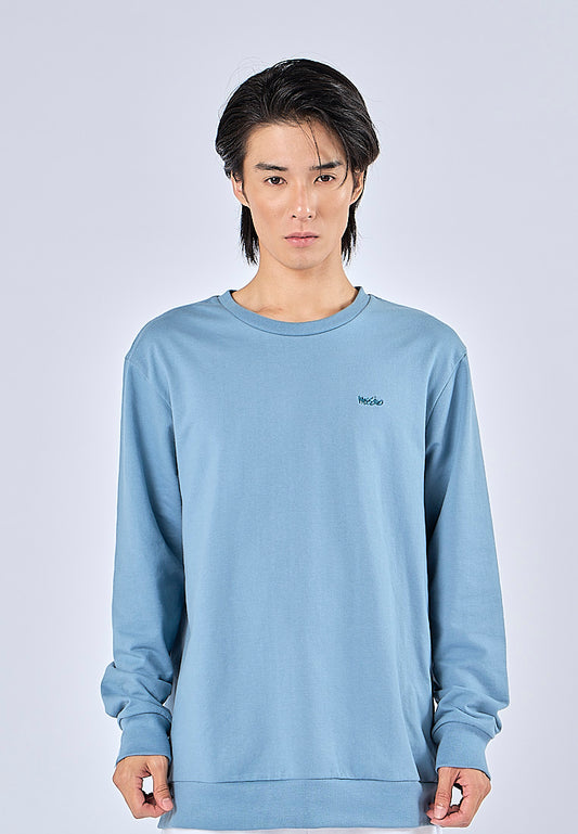 Mossimo Pablo Light Blue Modern Fit Pullover