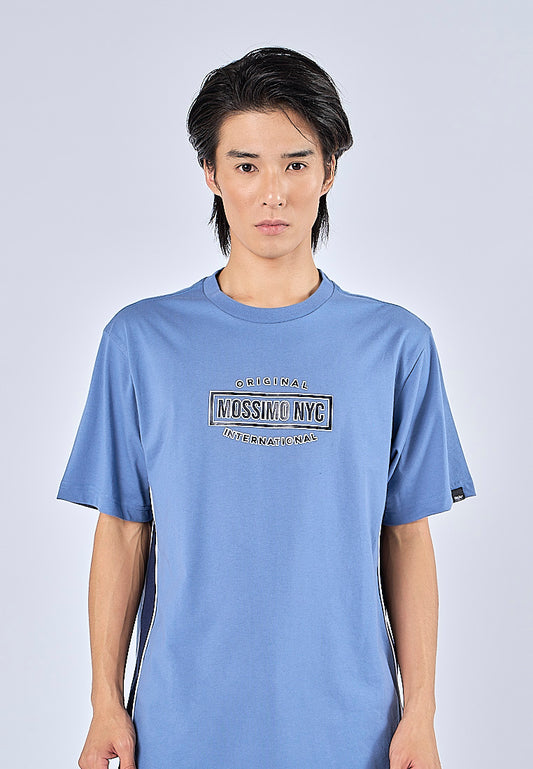 Mossimo Jayson Elemental Blue Comfort Fit Tee