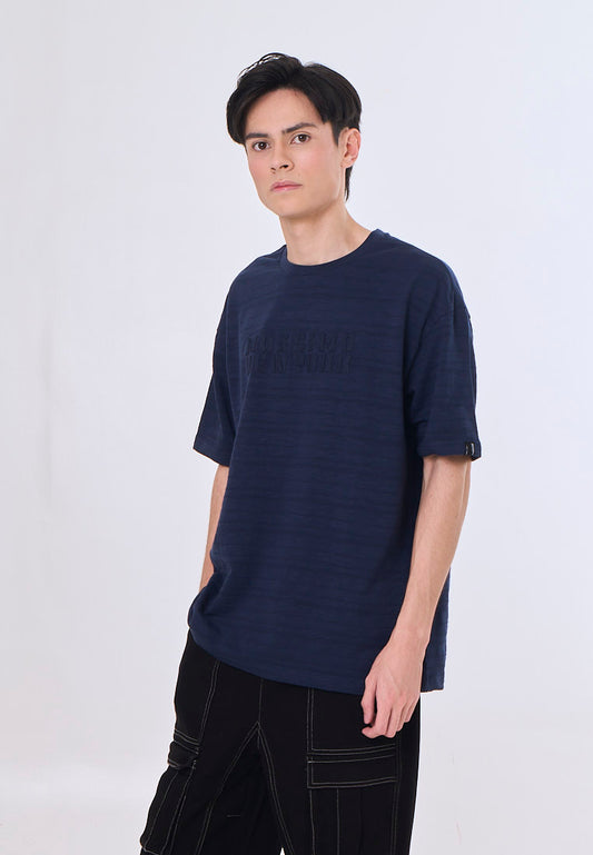 Mossimo Nyric Navy Blue Urban Fit Tee