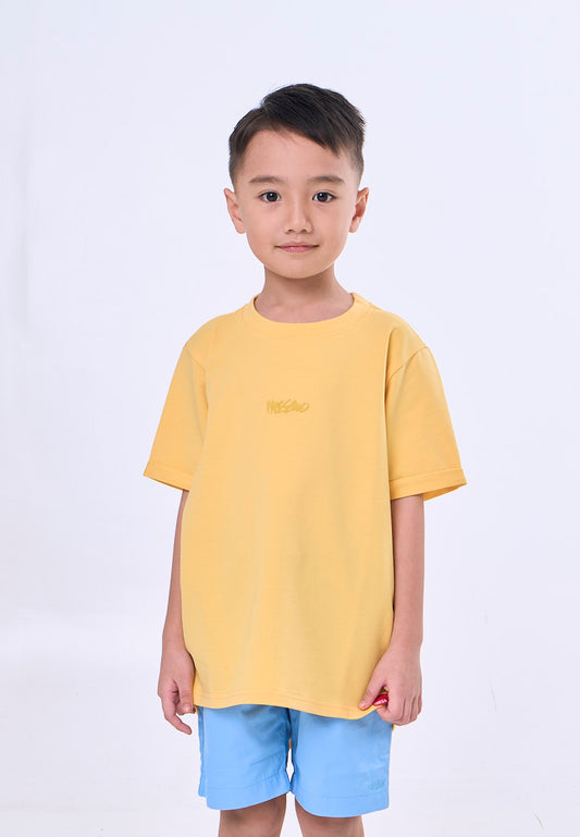 Mossimo Kids Glenn Yellow Basic Graphic Tshirt