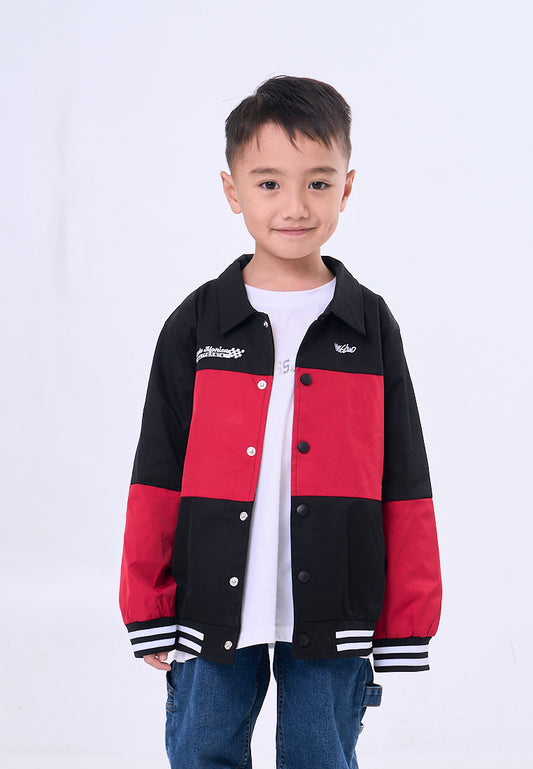 Mossimo Kids Black Red Bomber Jacket For Boy