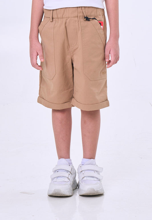 Mossimo Kids Oliver Khaki Stretch Twill 4 Pockets Shorts For Boys