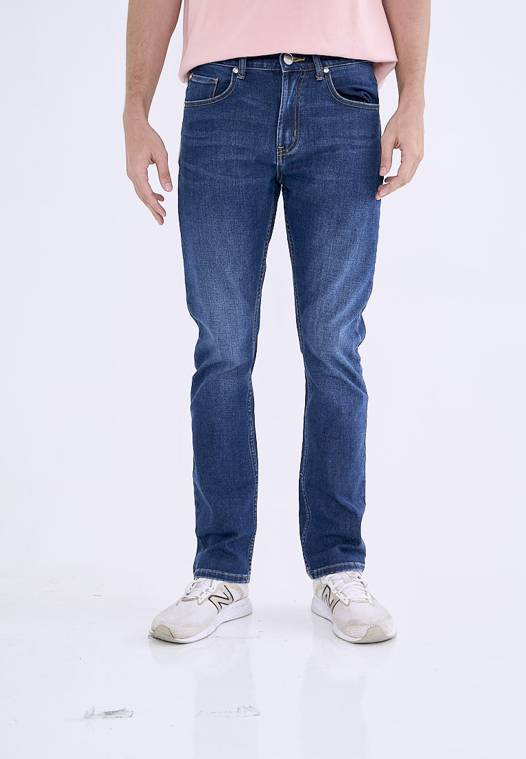 Mossimo Jeremiah Dark Blue Most Wanted Denim Basic Five Pocket Jeans