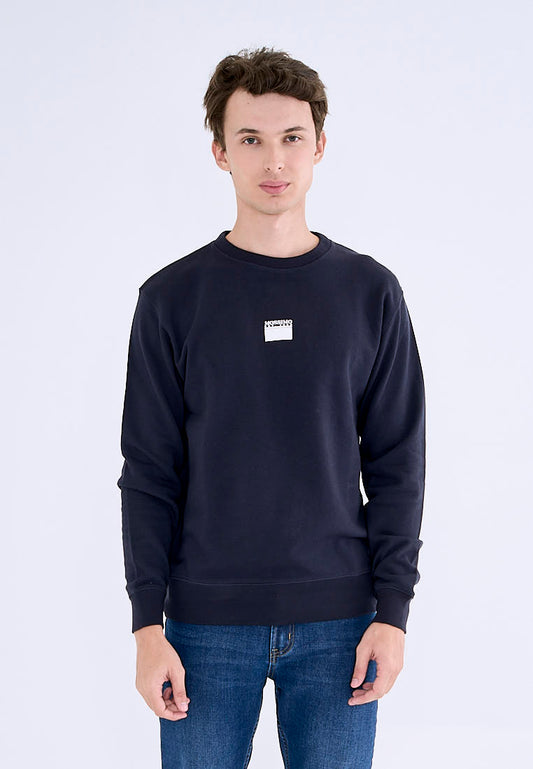 Mossimo Dark Blue Unisex Comfort Fit Pullover