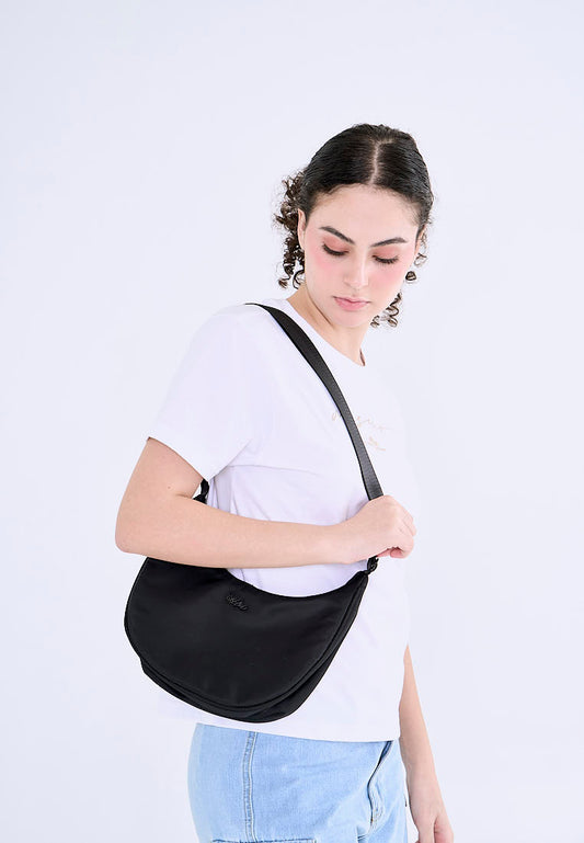 Mossimo Iya Black Shoulder Bag