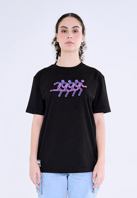 Mossimo Black Squid Game Runner Unisex Tshirt