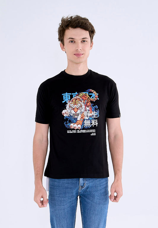 Mossimo Conrad Black Premium Urban Fit Tee