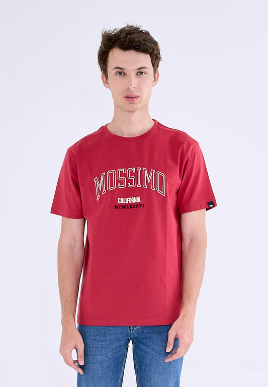 Mossimo Halston Red Premium Modern Fit Tee