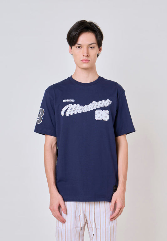 Mossimo Harvey Navy Blue Comfort Fit Tee