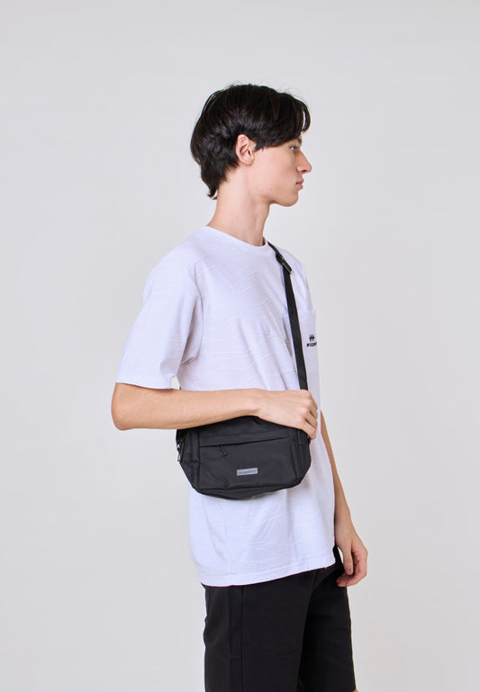Mossimo James Black Sling Bag