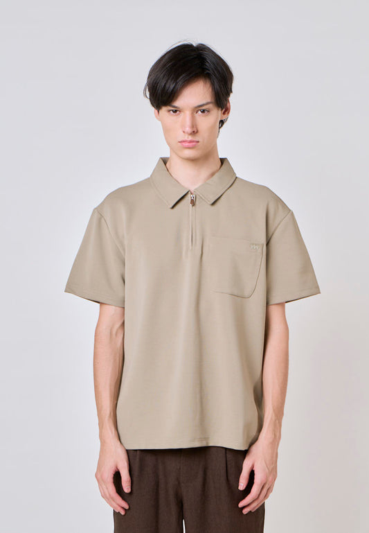 Mossimo Caleb Olive Green Polo Boxy Fit