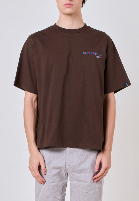 Mossimo Joseph Brown Boxy Fit Tee