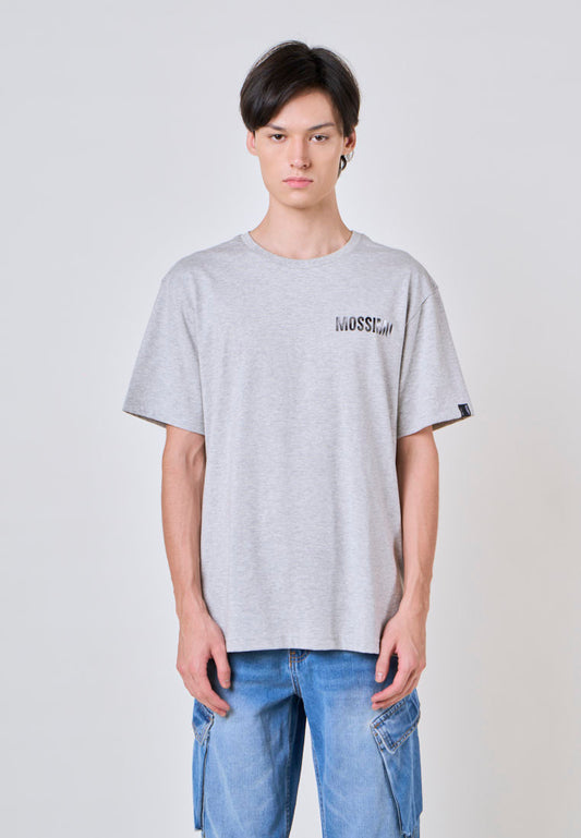 Mossimo Onyx Heather Gray Modern Fit Tee