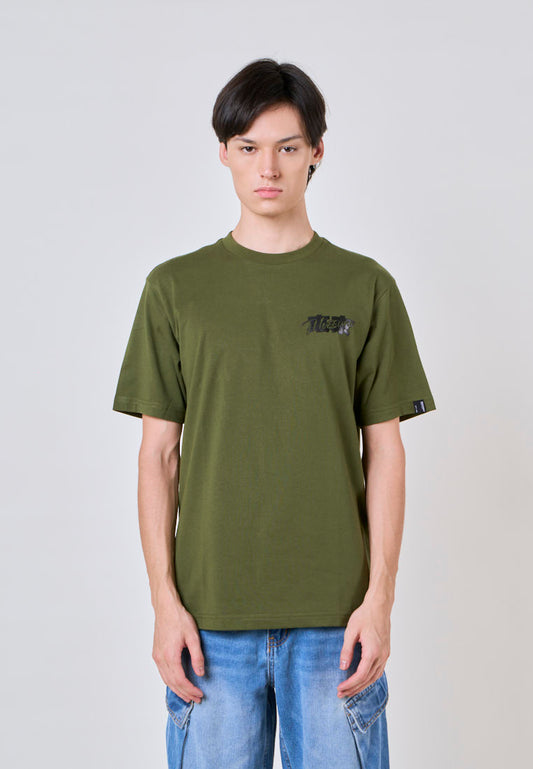 Mossimo Daniel Army Green Comfort Fit Tee