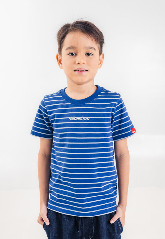 Mossimo Kids Boys' Dark Blue Stripes Basic Tshirt
