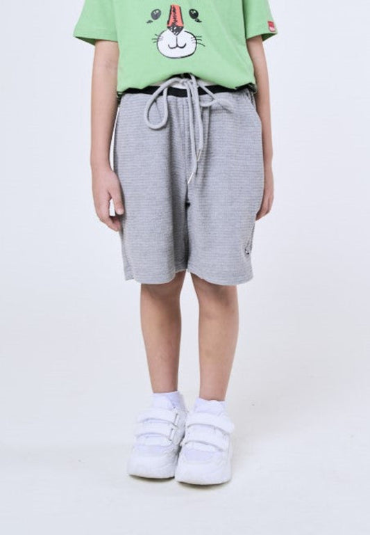 Mossimo Kids Isaac Heather Gray Sports Loose Knitted Shorts